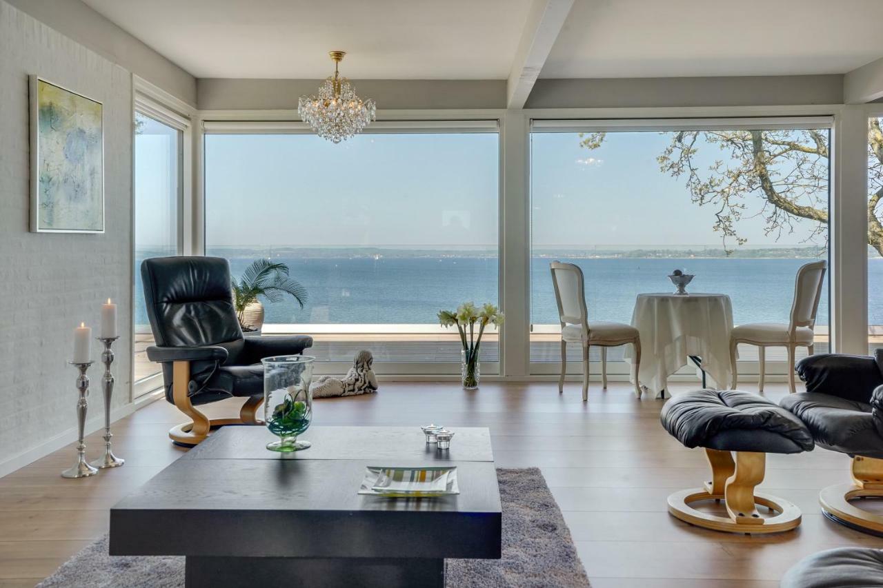 Vila Fjordhuset Broager Exteriér fotografie